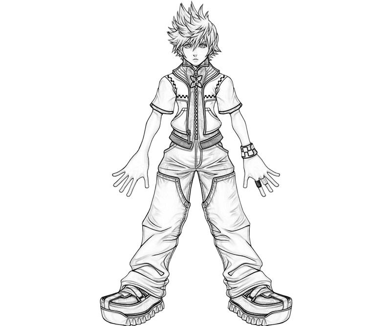 800x667 Kingdom Hearts Roxas Characters Yumiko Fujiwara