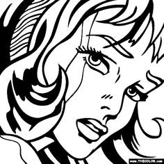 236x236 Roy Lichtenstein, In The Car. Line Art Me Roy
