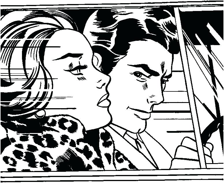 775x650 Roy Lichtenstein Colouring Sheets Adult Coloring Pages G 1