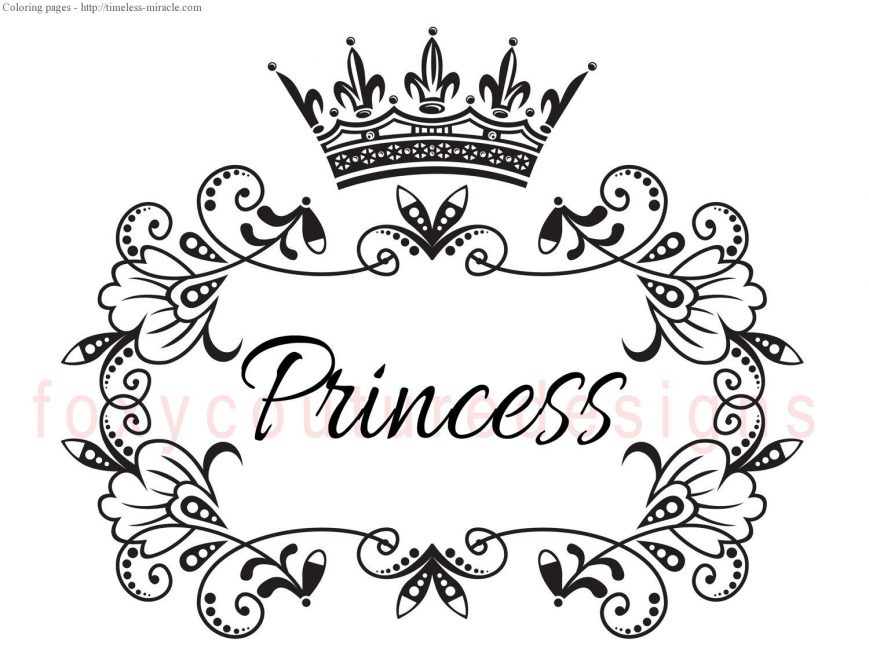 869x671 Crown Coloring Page Photos High Resolution Pages Free Printable
