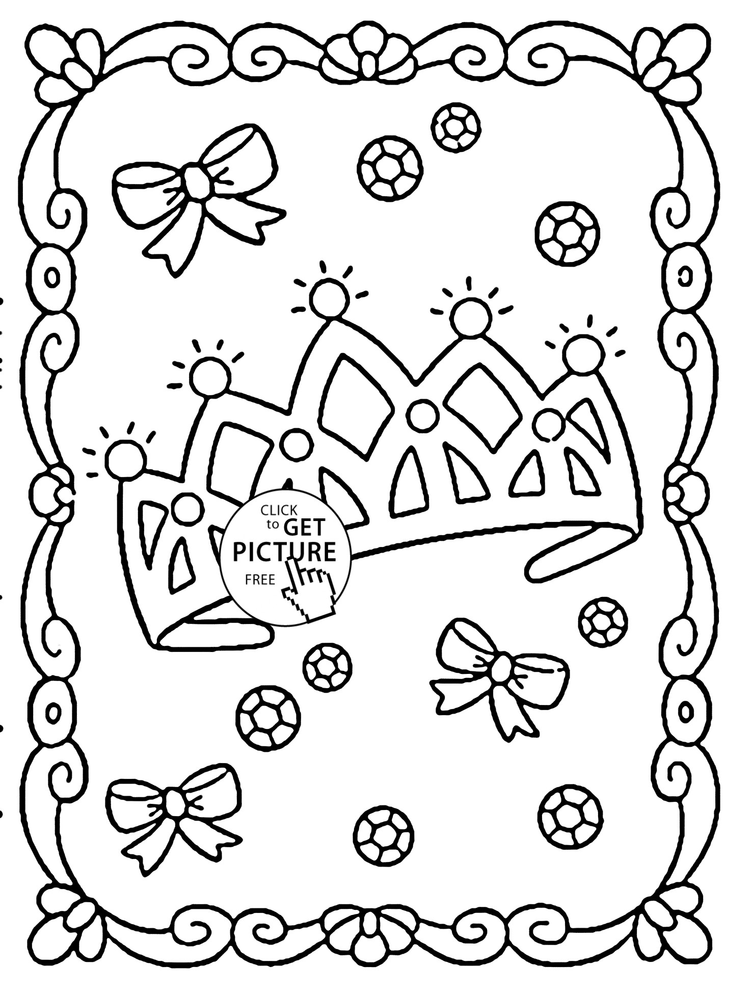 1480x1948 New Free Coloring Page Coloring Adult Symbol Royal Crown By Dl1on