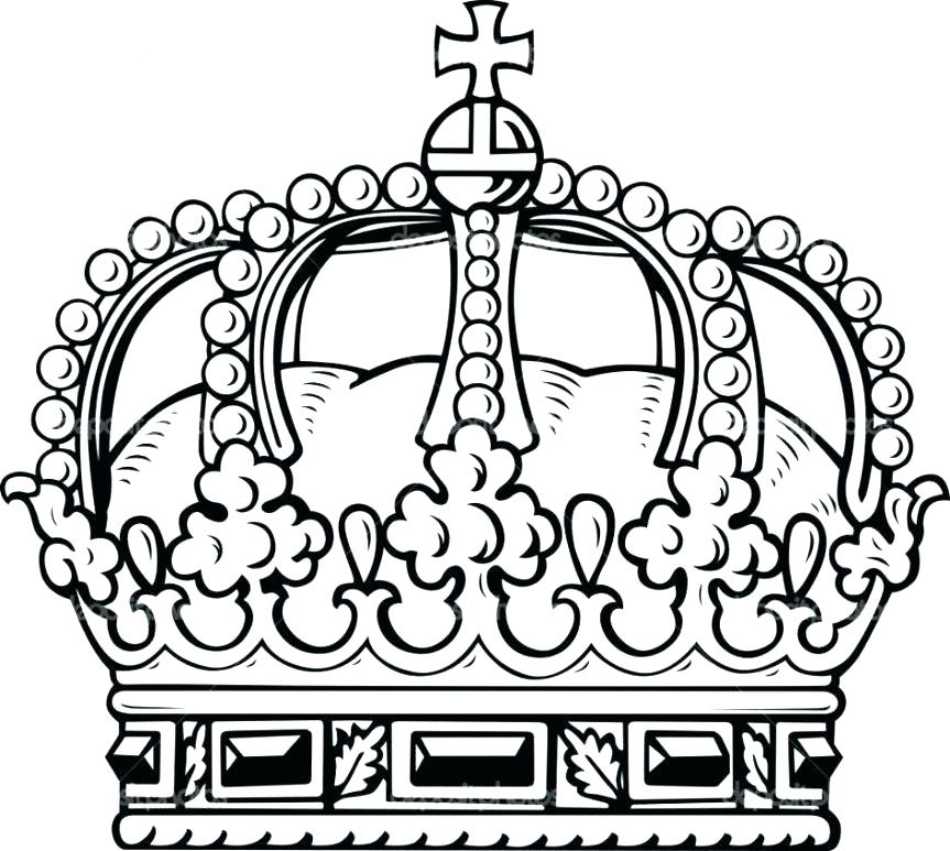 863x773 Crown Coloring Page Crown Coloring Pages Royal Crown Colouring
