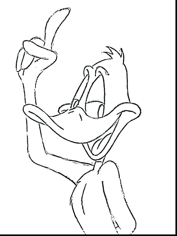 618x824 Rubber Duck Coloring Page Daffy Duck Coloring Pages Unbelievable