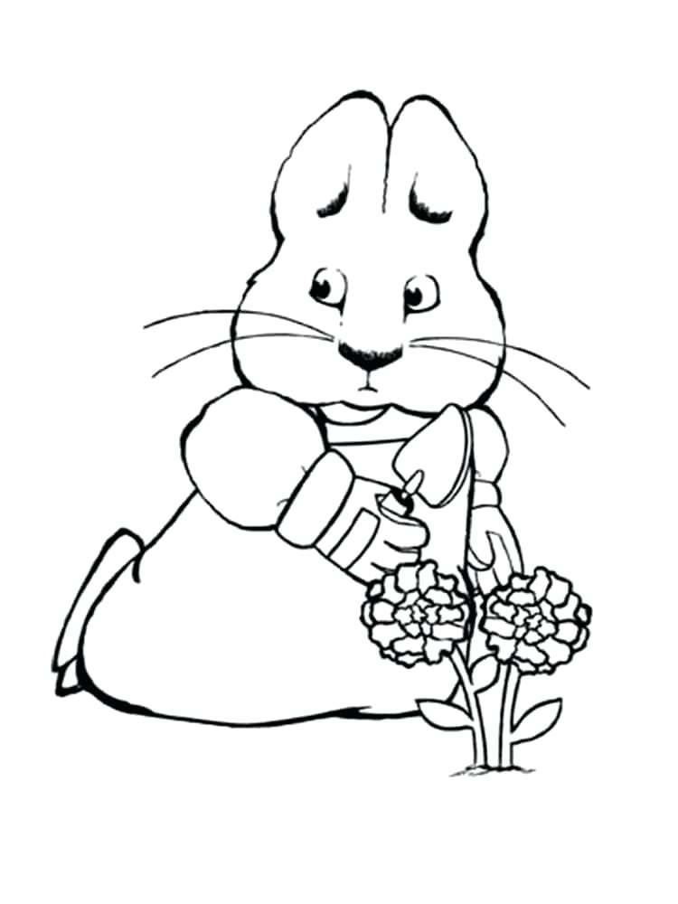 750x1000 Ruby Coloring Pages Max And Ruby Coloring Pages Ruby Bridges
