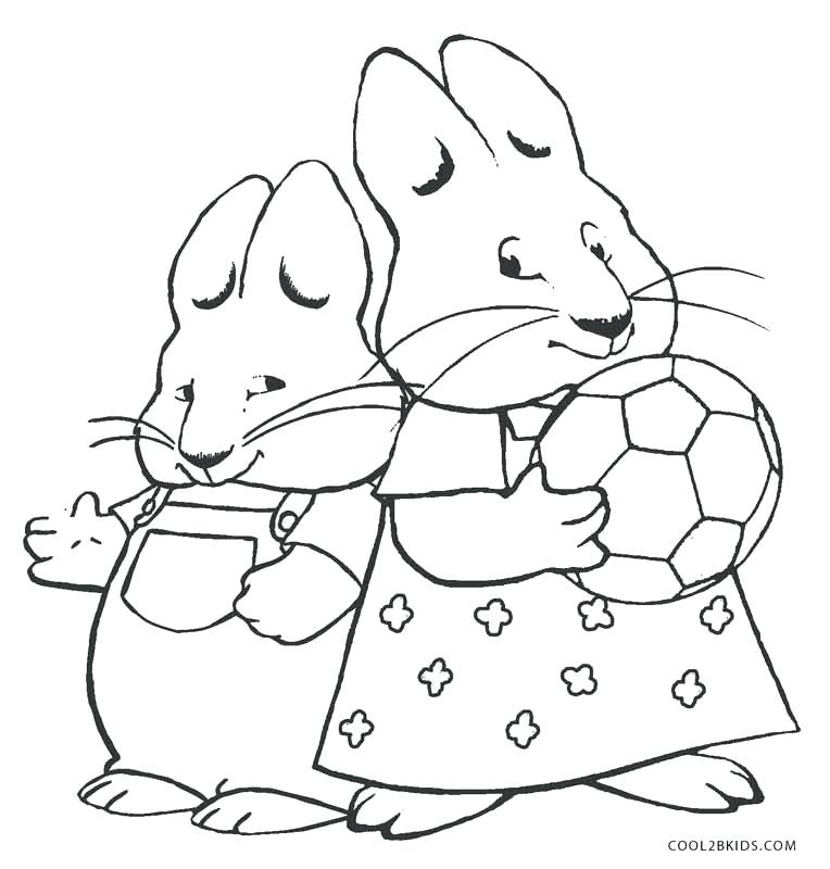 764x800 Max Ruby Coloring Pages Max Ruby Coloring Pages Max