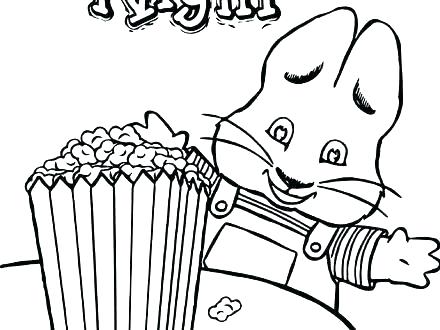 440x330 Ruby Coloring Pages Popcorn Coloring Good Popcorn Coloring Pages