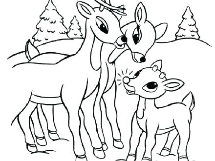 440x330 Rudolph Printable Coloring Pages Coloring Pages Island Of Misfit