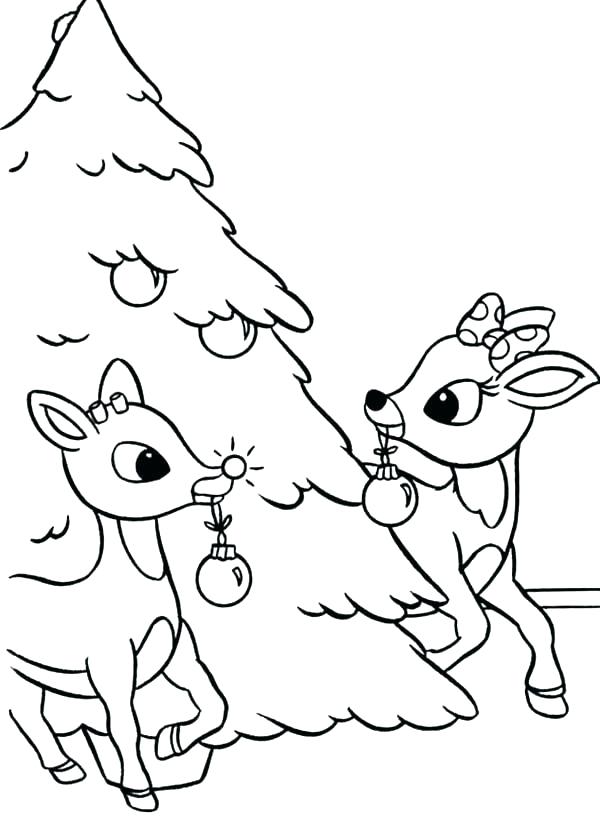 600x816 Coloring Pages Reindeer Coloring Pages Reindeer Head Coloring