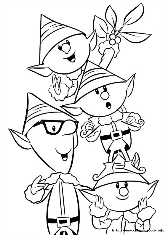 567x794 Coloring Pages Of Rudolph The Red Nosed Reindeer The Red Nosed