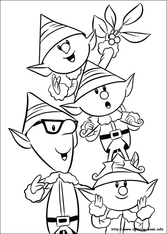 567x794 Coloring Pages Of Rudolph The Red Nosed Reindeer The Red Nosed
