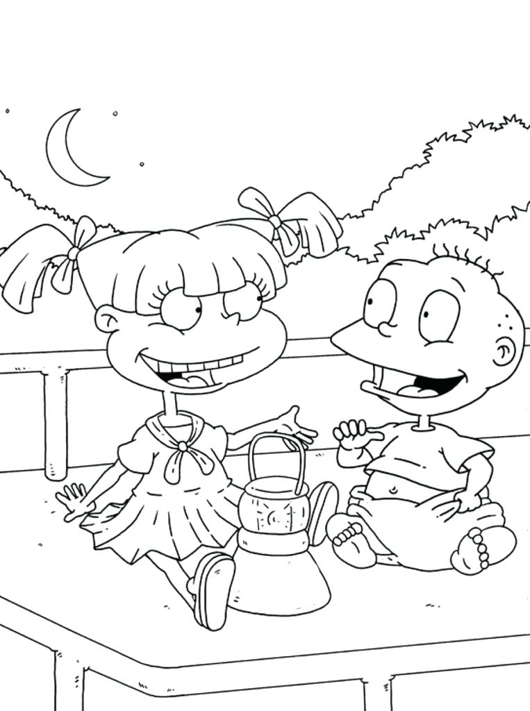 763x1024 Rugrats Coloring Pages Angelica Free Jetpackjoyride.co