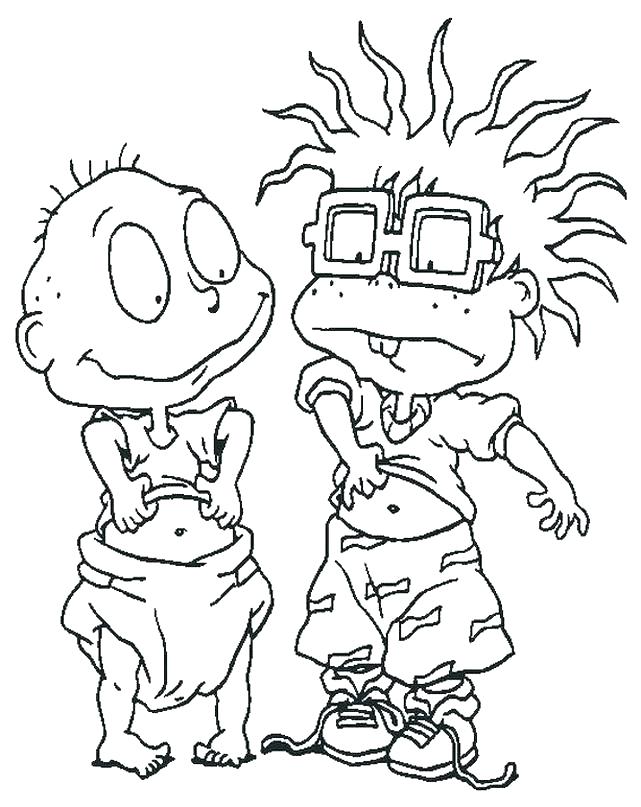 641x807 Rugrats Coloring Pages Rugrats Coloring Pages Angelica Rugrats