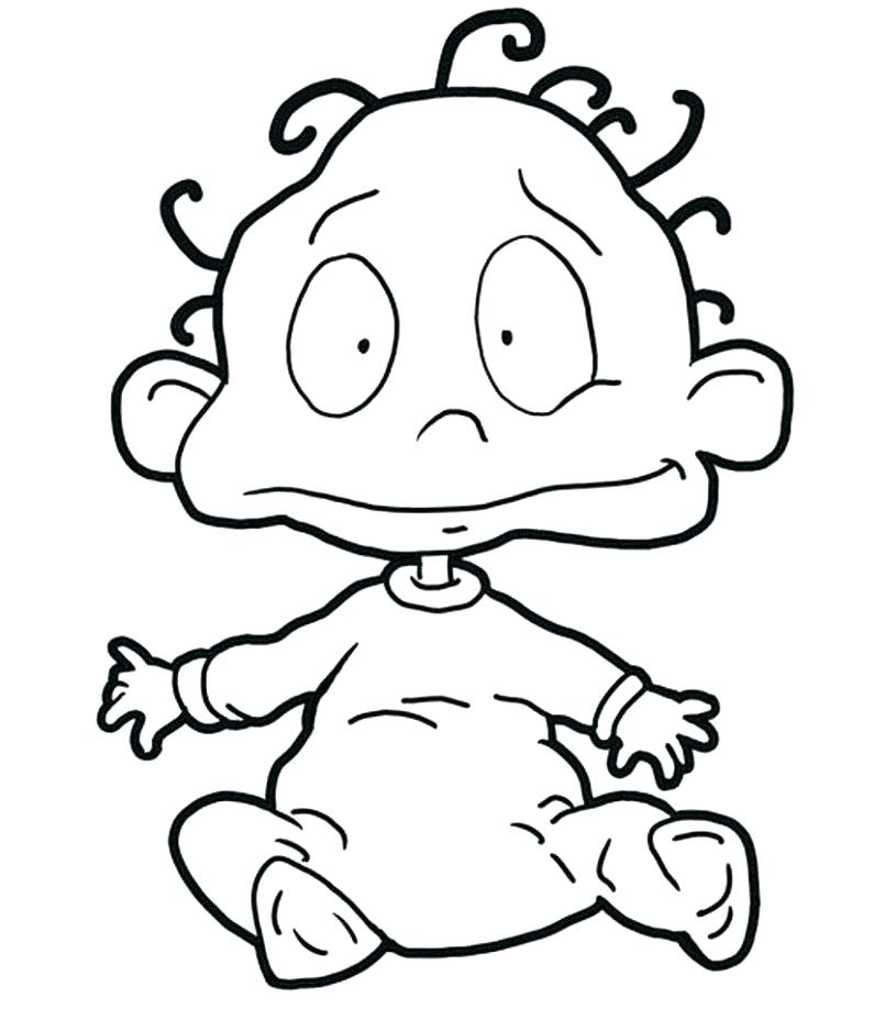 805x918 Rugrats Coloring Pages Rugrats Free Printable Coloring Pages