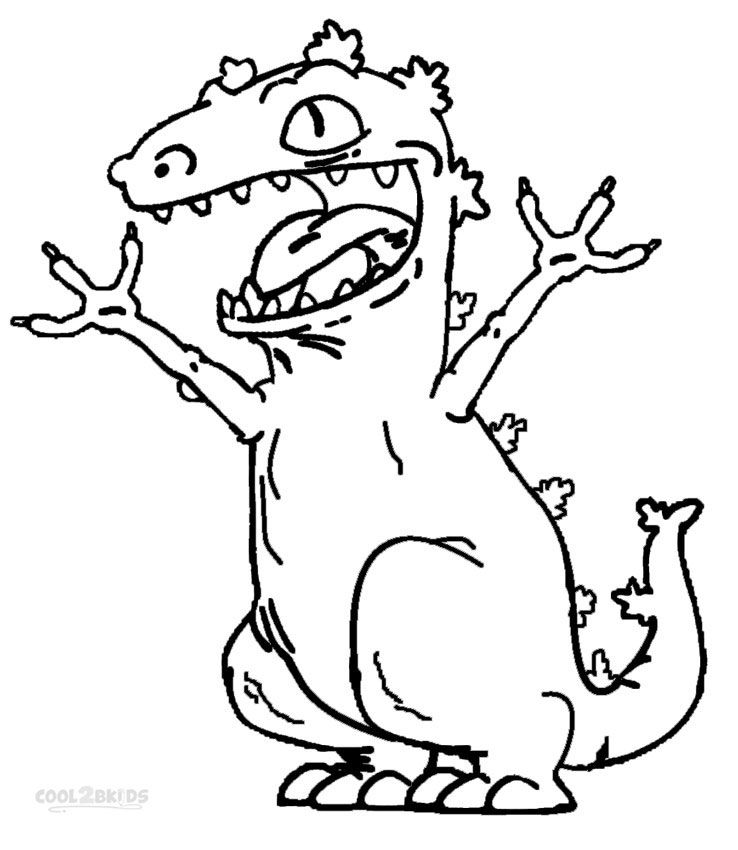 738x850 Printable Rugrats Coloring Pages For Kids Cool2bkids Cartoon