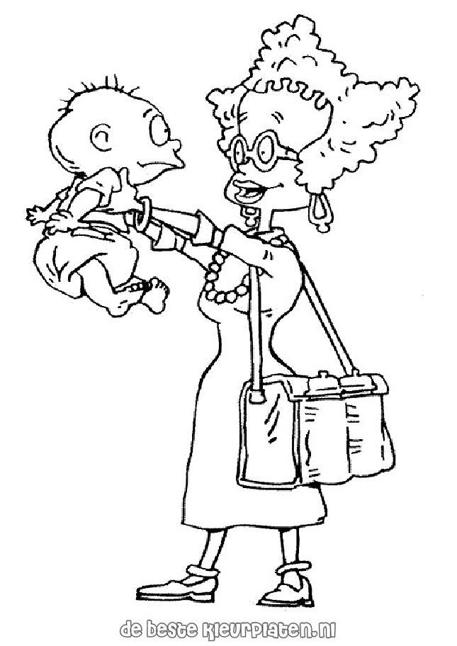 Rugrats Tommy Coloring Pages