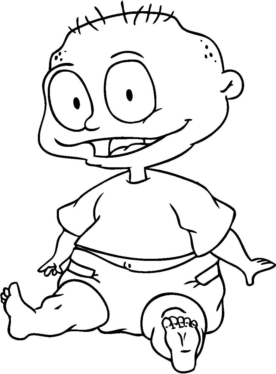 918x1243 Secrets Coloring Pages Of Pickles Tommy Smile