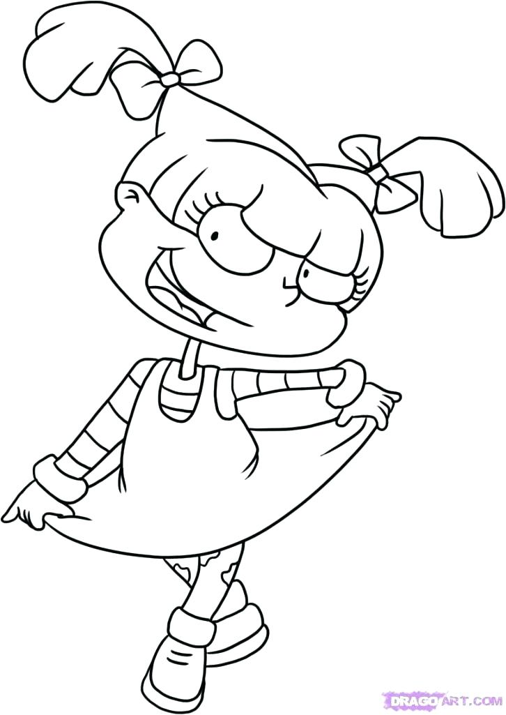 726x1025 Pickle Coloring Page Rugrats Coloring Pages Pickles