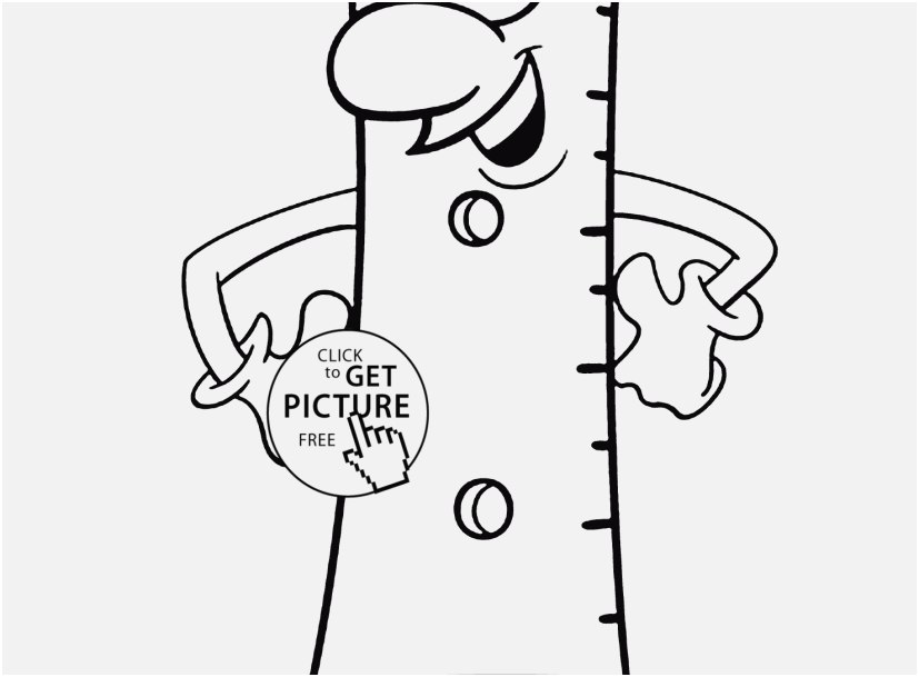 827x609 Computer Coloring Pages Gallery Back To School Funny Ruler