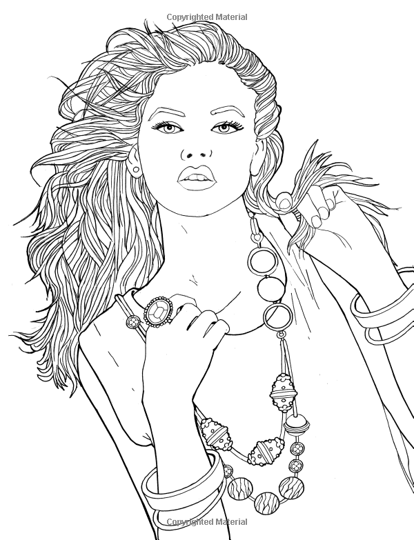 600x783 Fashion Passion 100 Dream Outfits To Colour Arthur Friday