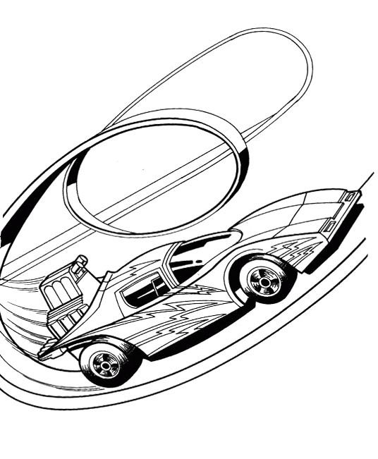 536x651 Hot Wheels Track Turn Coloring Pages Coloring Pages