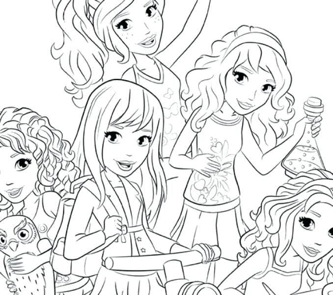 678x600 Project Coloring Pages Friends Colouring Friends Coloring Pages