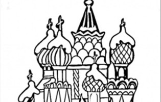 315x200 Russia Coloring Pages