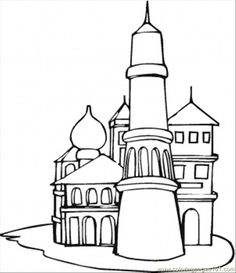 236x273 Coloring Pages Center Of Moscow (Countries Gt Russia)