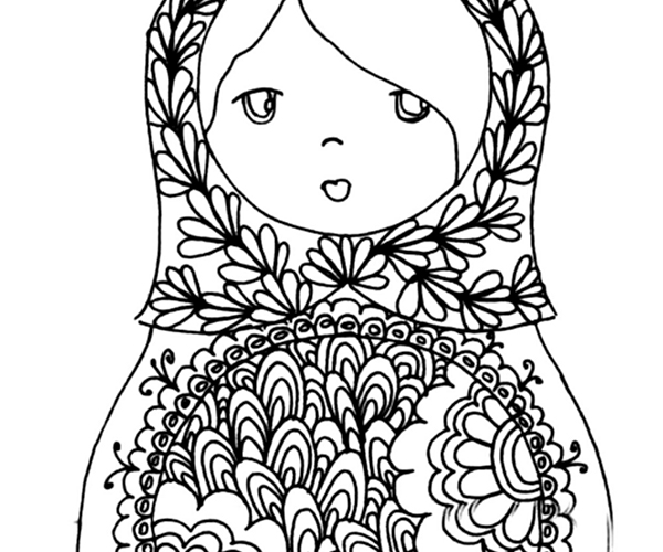 600x500 Express Yourself! 11 Free Adult Coloring Pages
