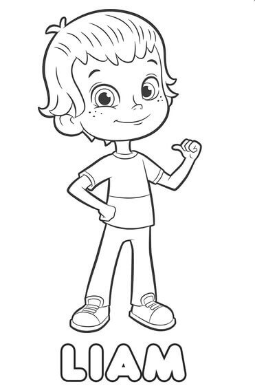 Rusty Rivets Coloring Pages
