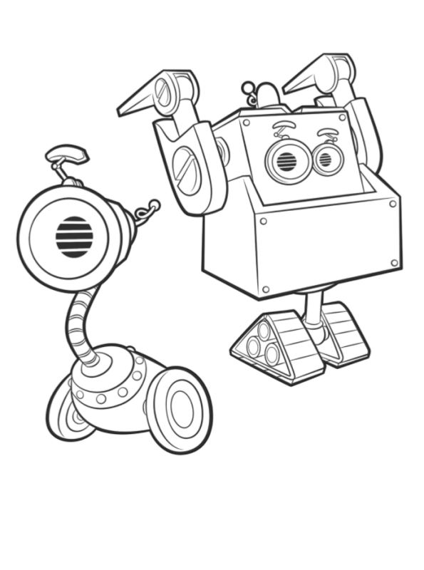 595x800 Kids N 14 Coloring Pages Of Rusty Rivets