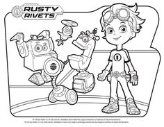 236x183 Rusty Rivets Coloring Pack Birthdays, Birthday Party Themes