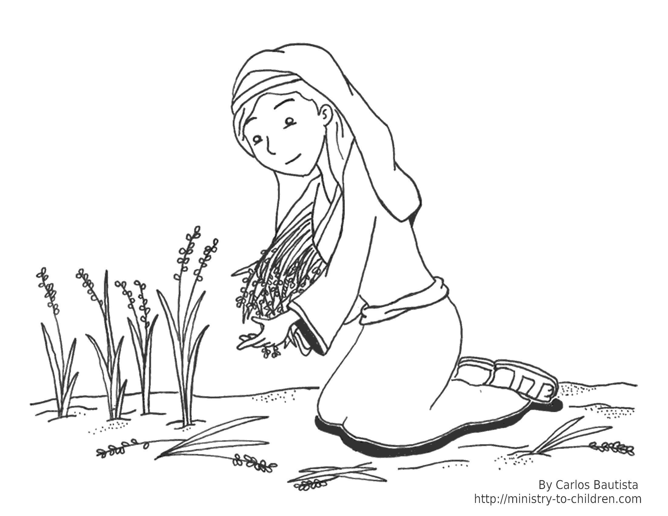 2200x1700 Ruth And Naomi Coloring Pages Best Of Fine Children Bible Stories