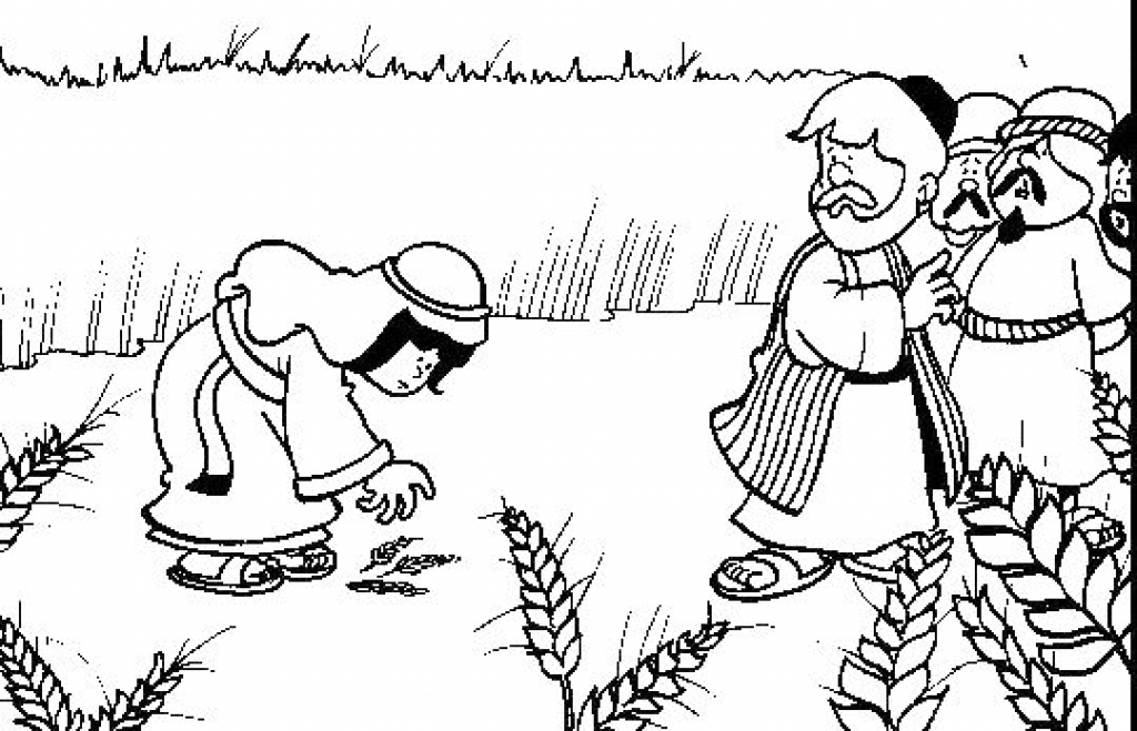 1024x659 Ruth And Naomi Coloring Pages Ruth And Naomi Coloring Page