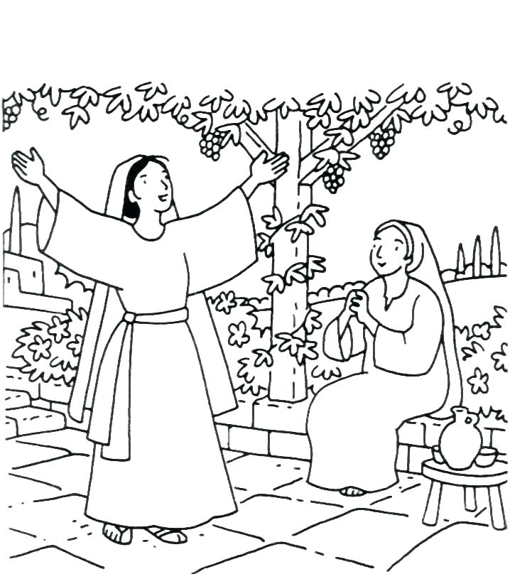 718x808 Ruth And Naomi Coloring Page And Coloring Pages And Coloring Pages