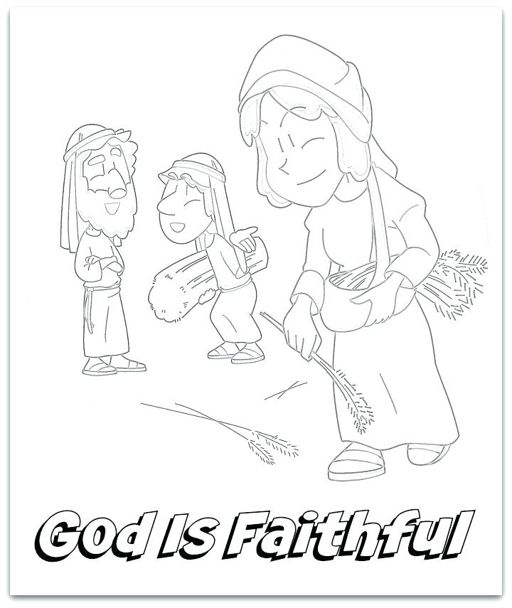 Ruth Coloring Page
