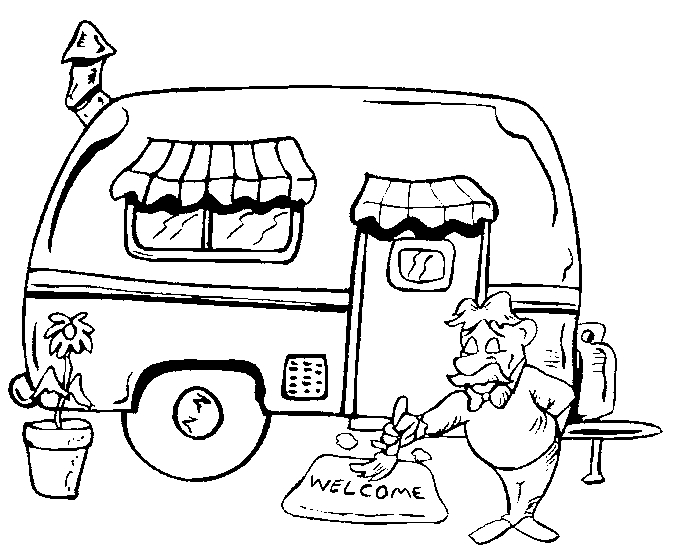 675x550 25 Camper Coloring Pages Compilation Free Coloring Pages