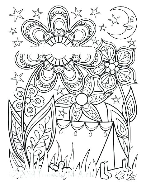 469x600 Camping Coloring Pages Related Post Rv Camping Coloring Pages