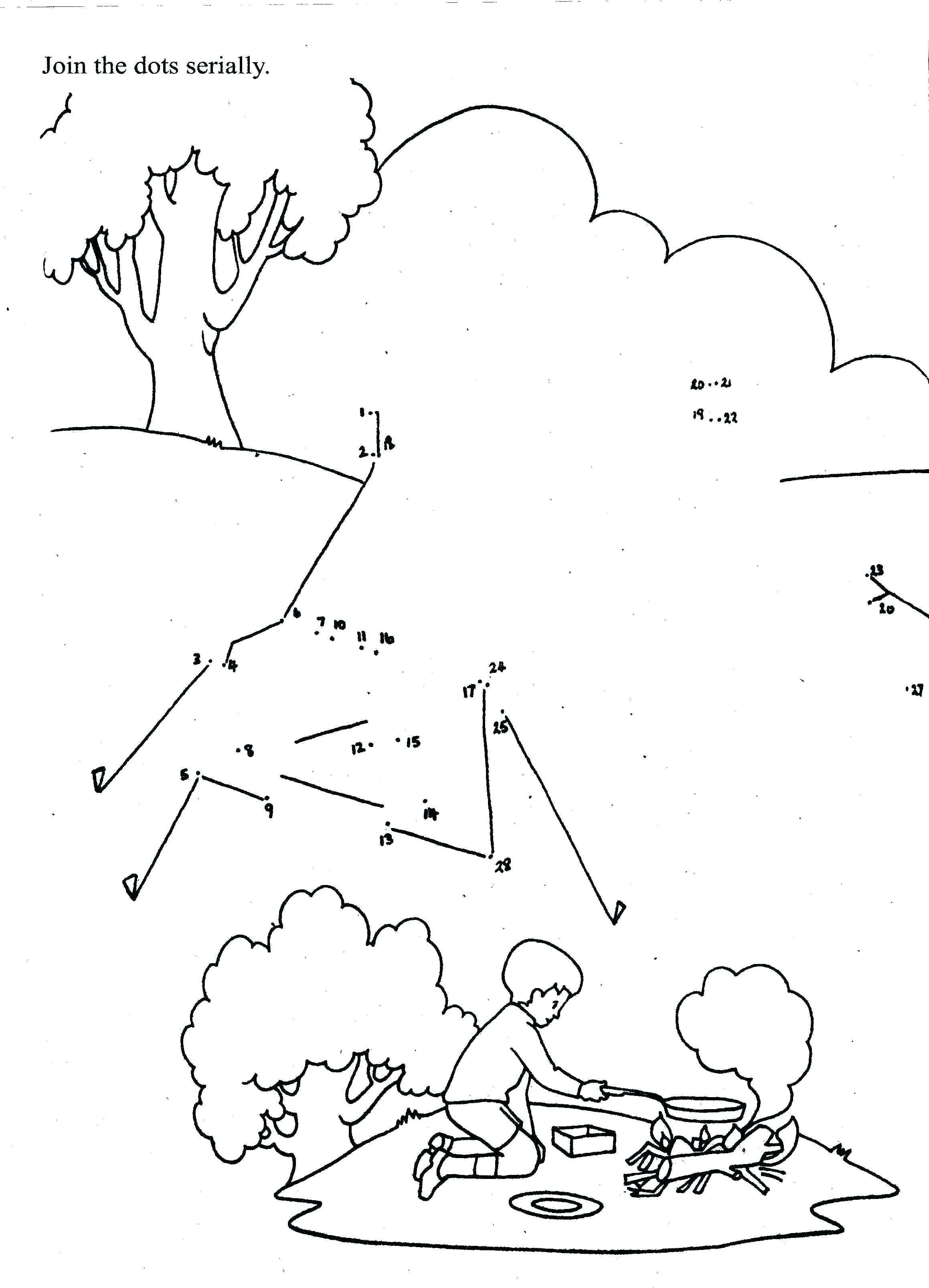 2317x3212 Coloring Pages ~ Camping Coloring Pages Size Sample Page Print