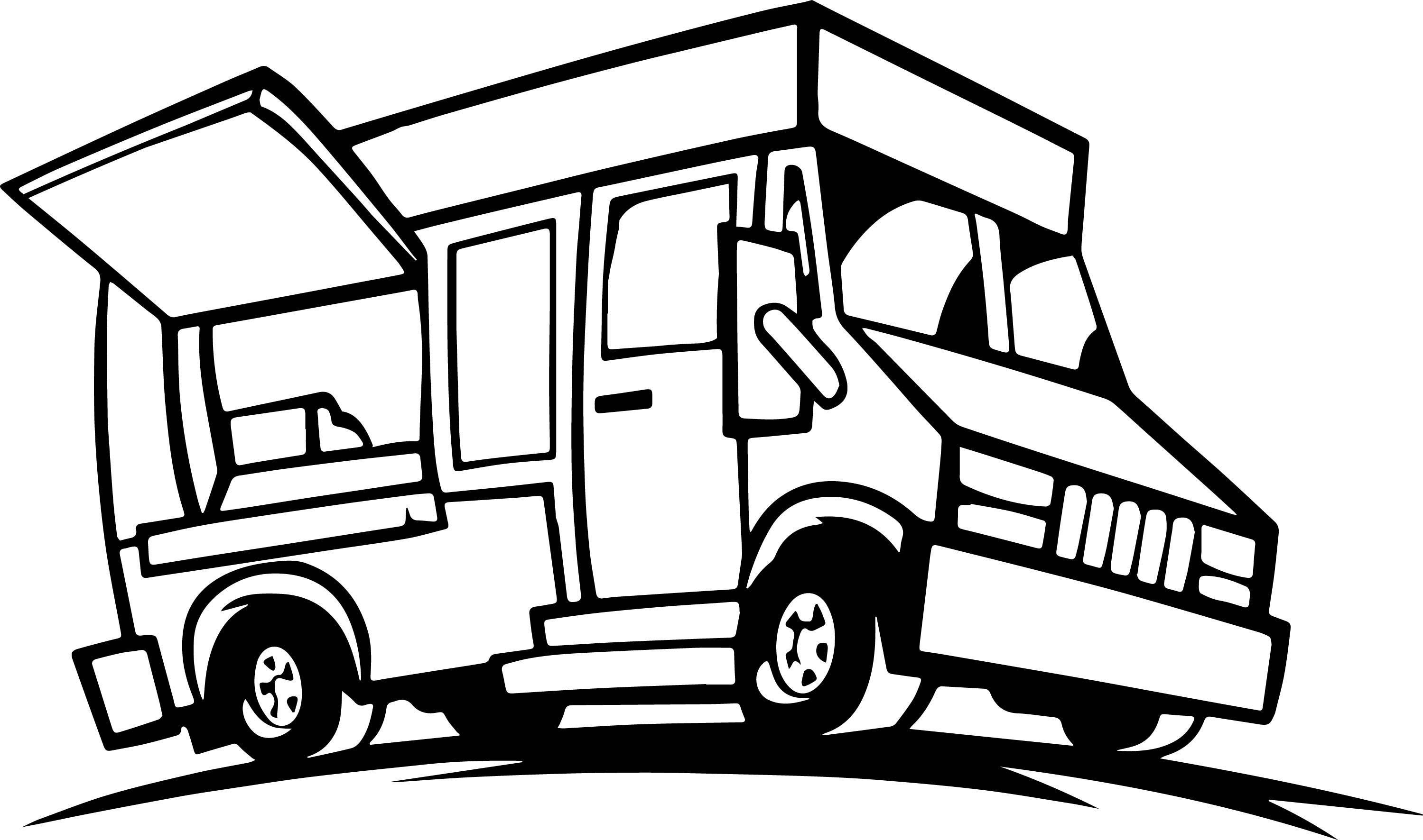 2999x1772 Beautiful Rv Camping Coloring Pages Picture Collection