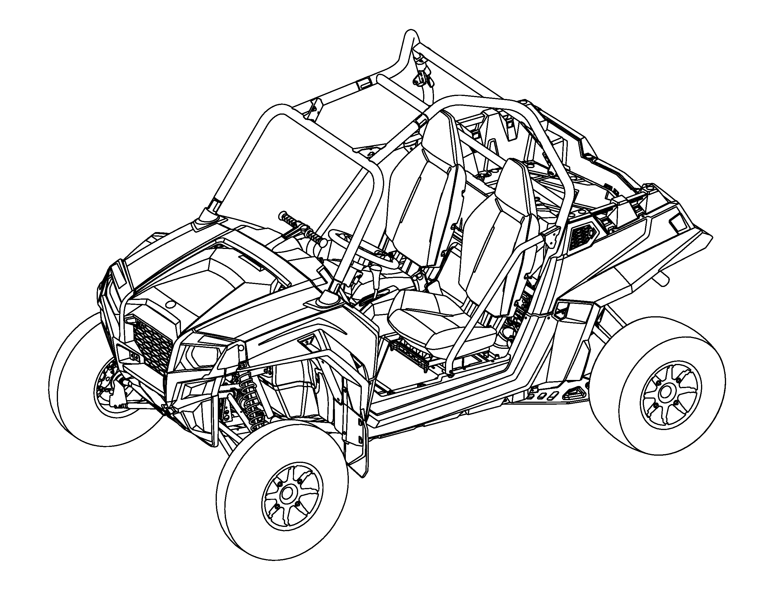 2513x1975 Polaris Rzr Drawing Grizzly Bears Polaris Rzr