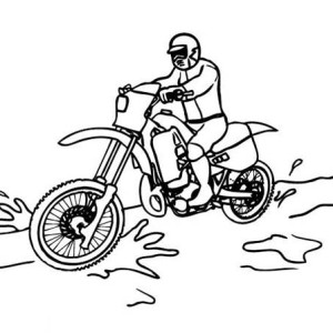 300x300 Dirtbike Coloring Pages. Jeep Kids Activity Page Jeep Theme Kid S