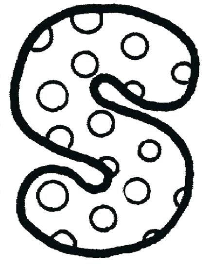 432x550 Letter S Coloring Pages Letter Letter Coloring Sheets Printable