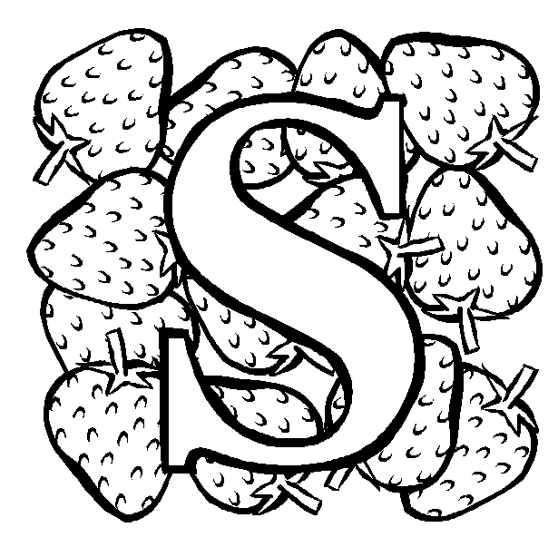 615x603 Printable S Coloring Page