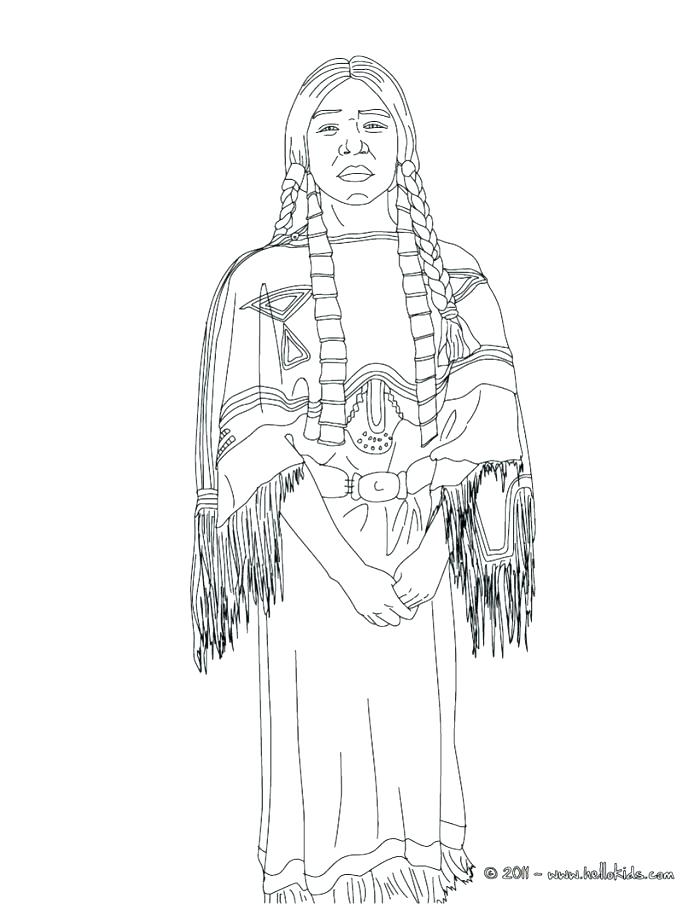700x904 Sacagawea Coloring Page Coloring Page Sacagawea Coloring Pages