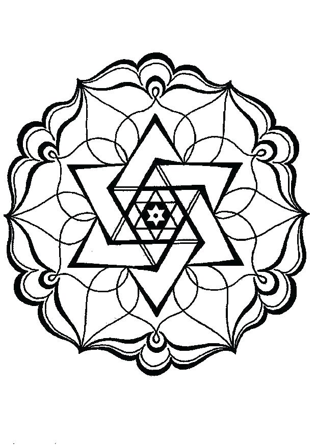618x874 Coloring Pages Geometric Geometry Coloring Pages Geometric