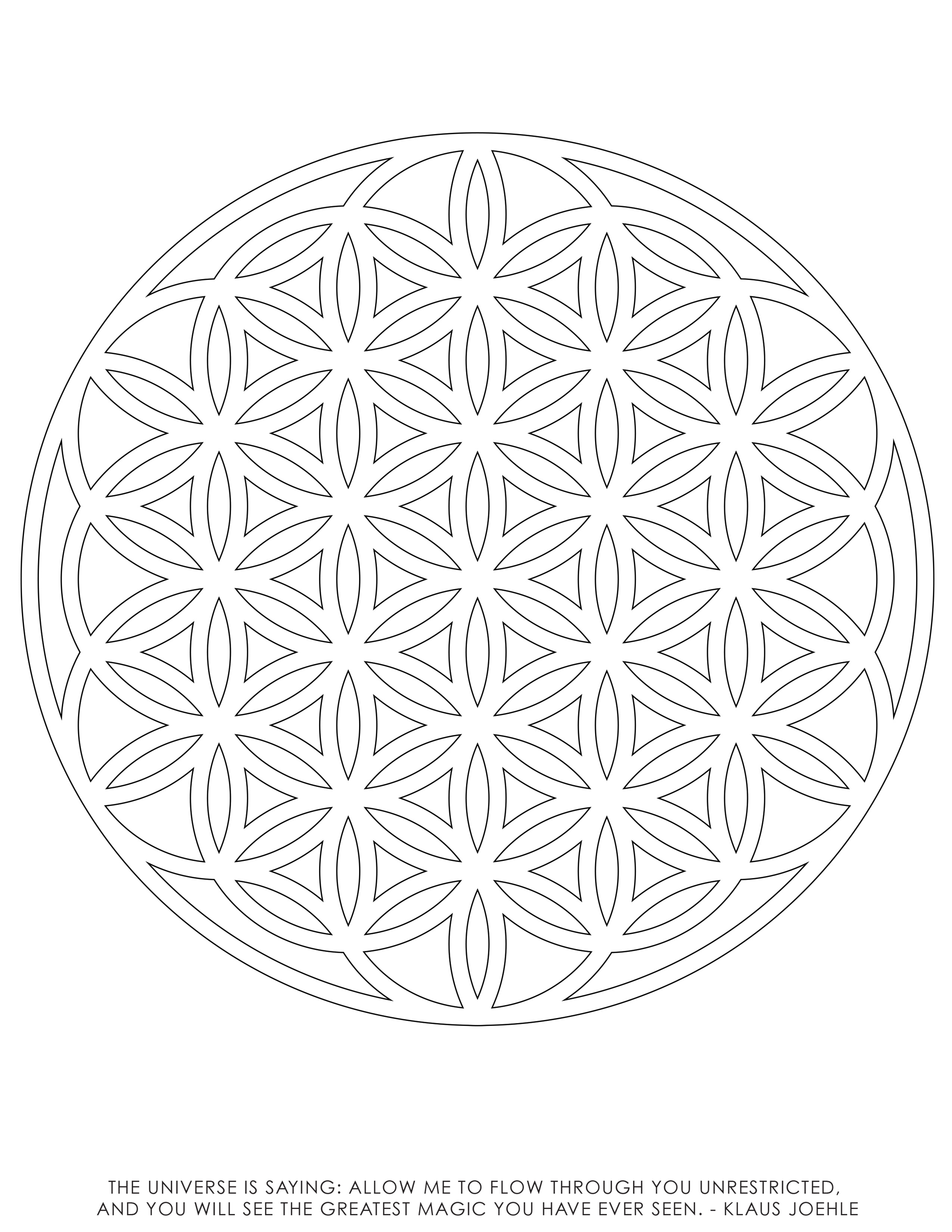 2550x3300 Sacred Geometry Colouring Book Epic Sacred Geometry Coloring Book