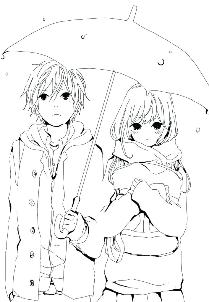 707x1024 Fresh Anime Coloring Pages Or Fancy Anime Couple Coloring Pages