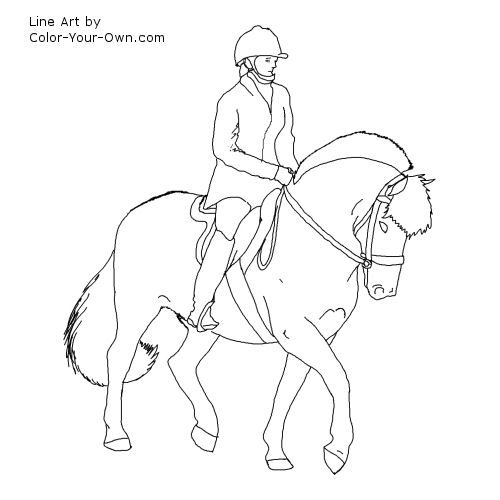 500x500 Horse With Saddle Coloring Pages Fused Glass Ideas