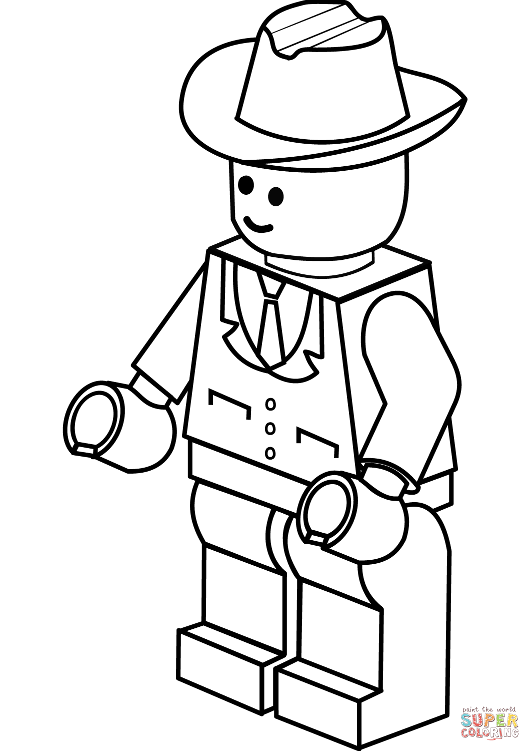 1060x1500 Bright Inspiration Cowboy Coloring Pages Printable Saddle Up