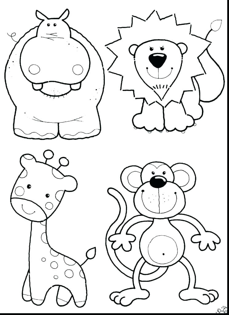 745x1024 Safari Coloring Pages Pretty Jungle Animals Coloring Pages New Zoo
